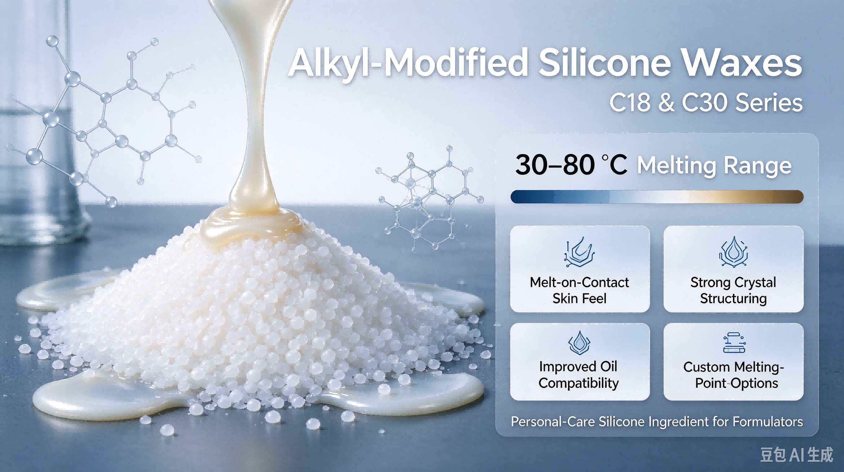 Alkyl-Modified Silicone Waxes